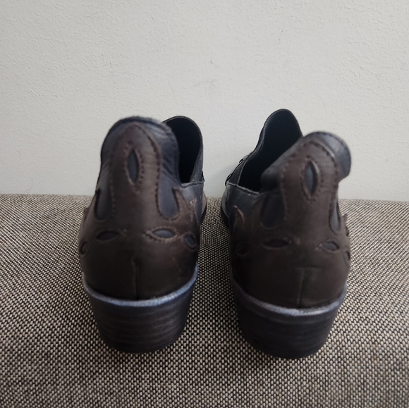 Free People Wing Cap Monterey Western Booties Blue and Brown. Sz 36. - Picture 6 of 8